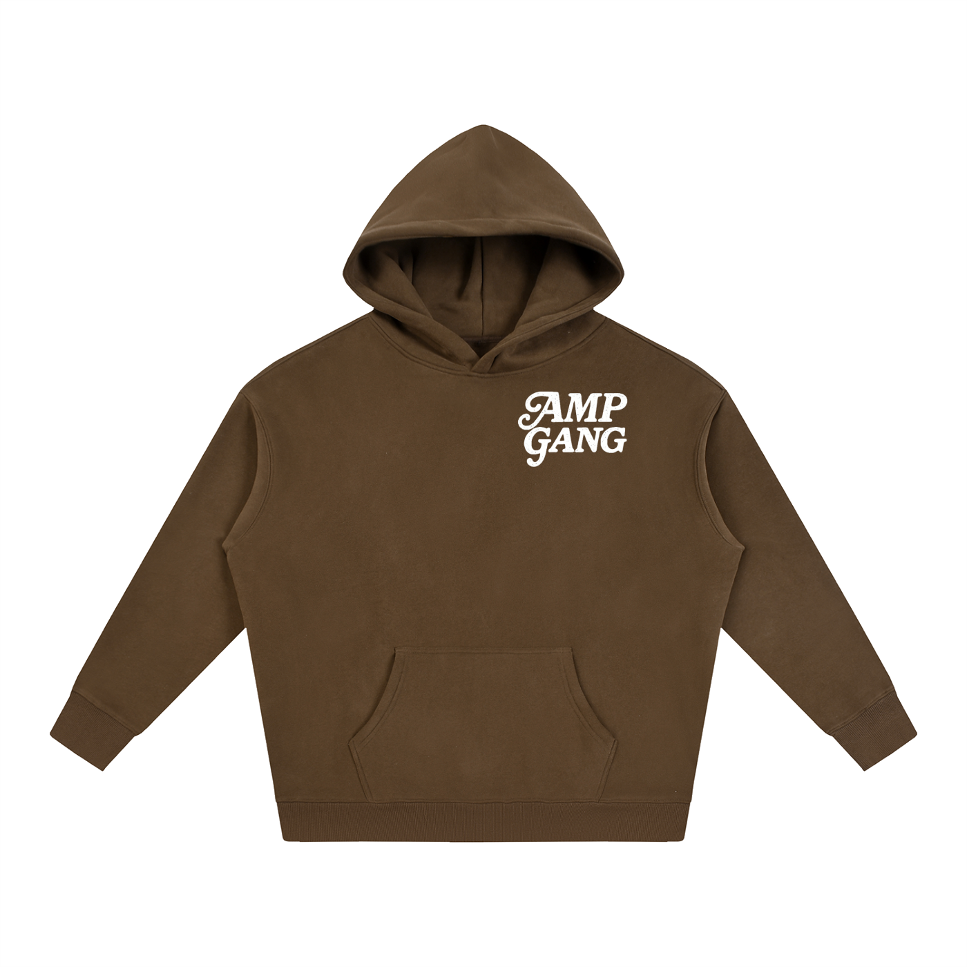 NO EXCUSES JUST ADAPT Oversize Fleeced Hoodie
