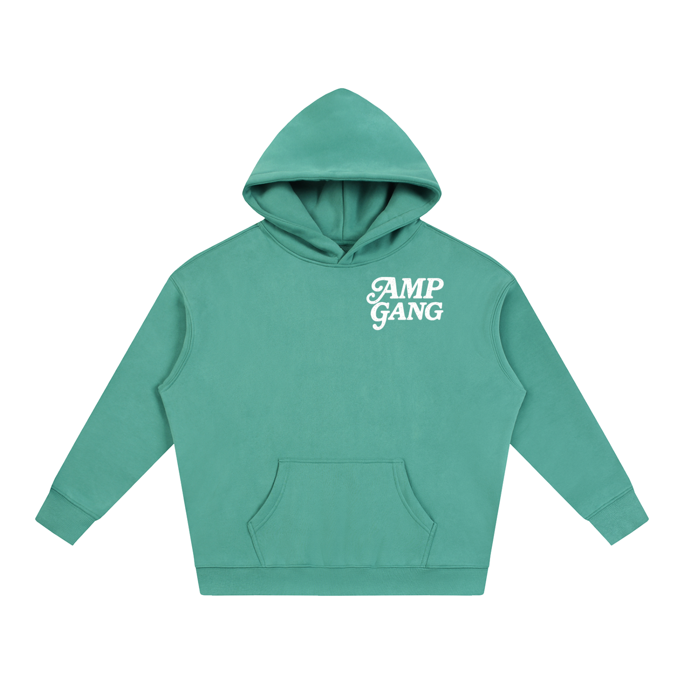 NO EXCUSES JUST ADAPT Oversize Fleeced Hoodie