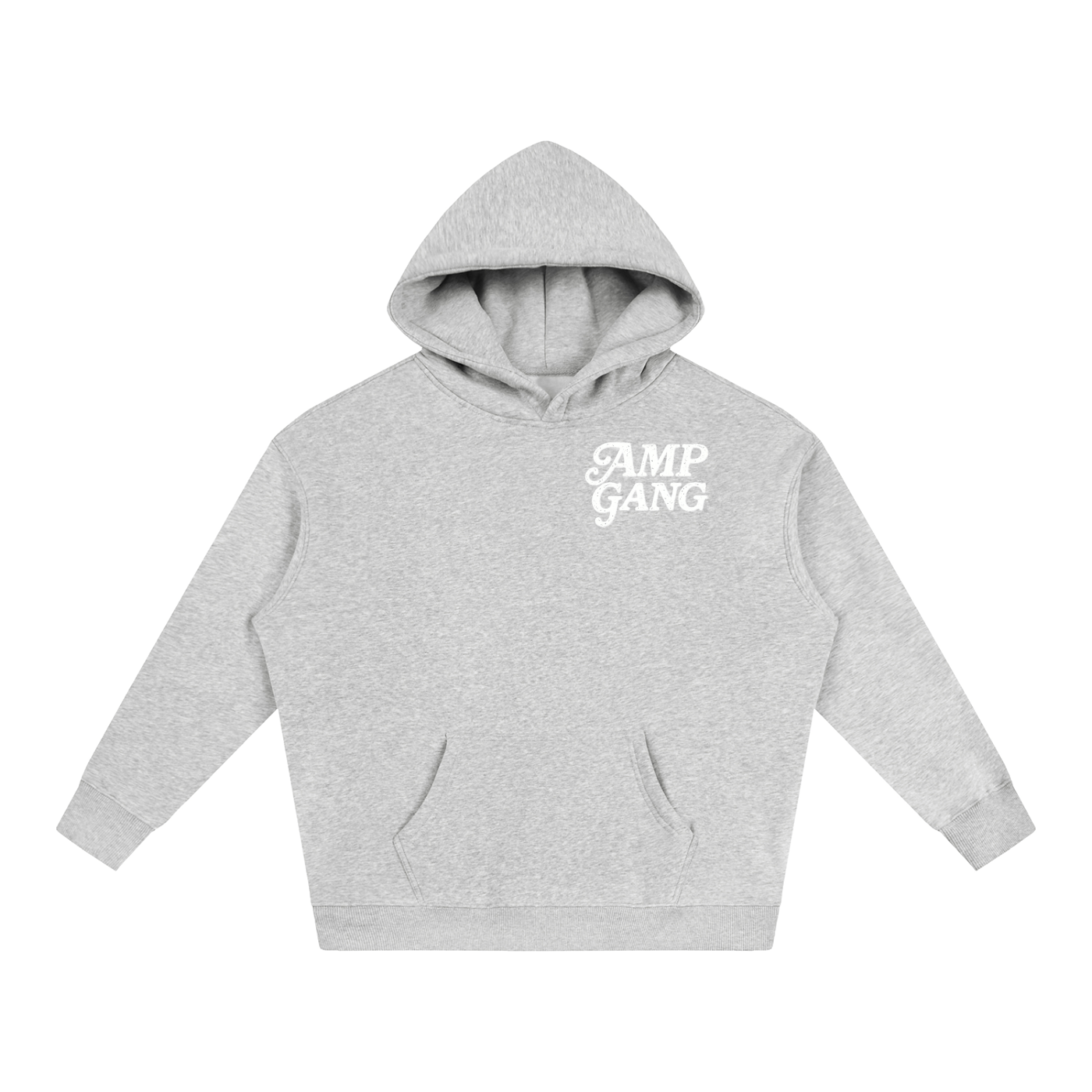 NO EXCUSES JUST ADAPT Oversize Fleeced Hoodie