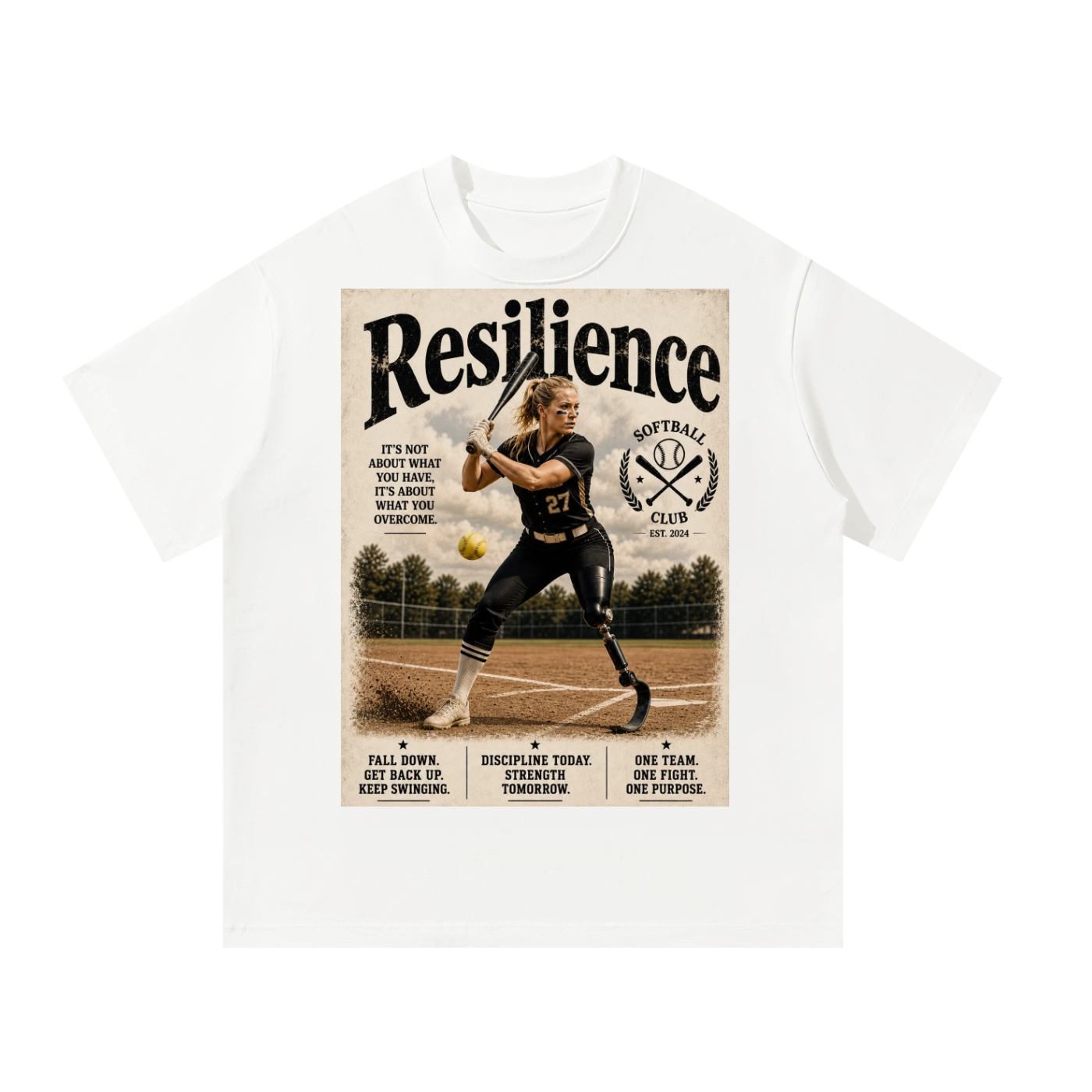 AmpGang RESILIENCE Premium Oversized T-Shirt