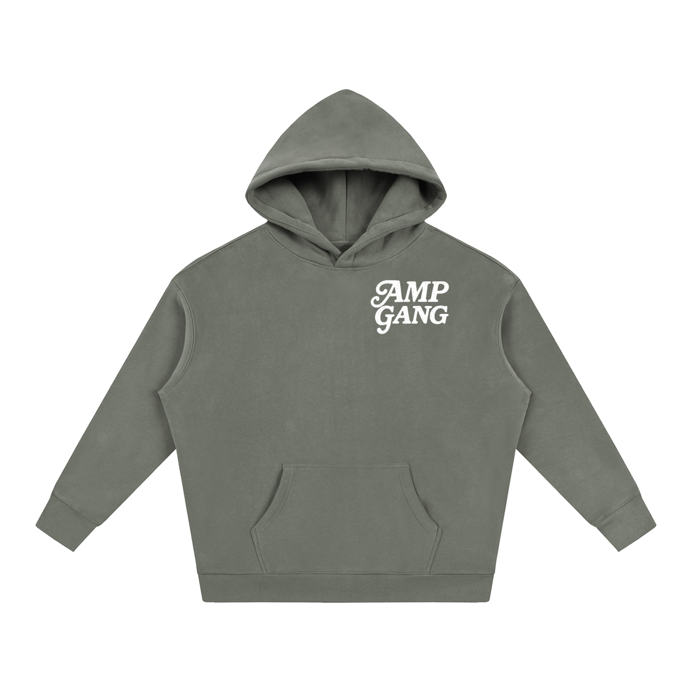 NO EXCUSES JUST ADAPT Oversize Fleeced Hoodie