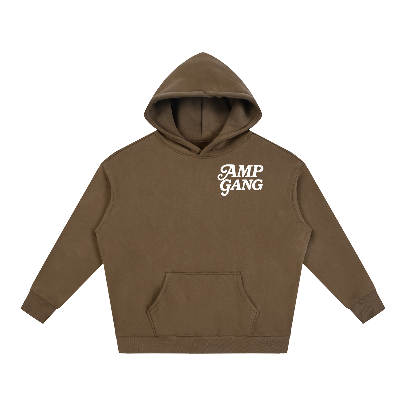 NO EXCUSES JUST ADAPT Oversize Fleeced Hoodie