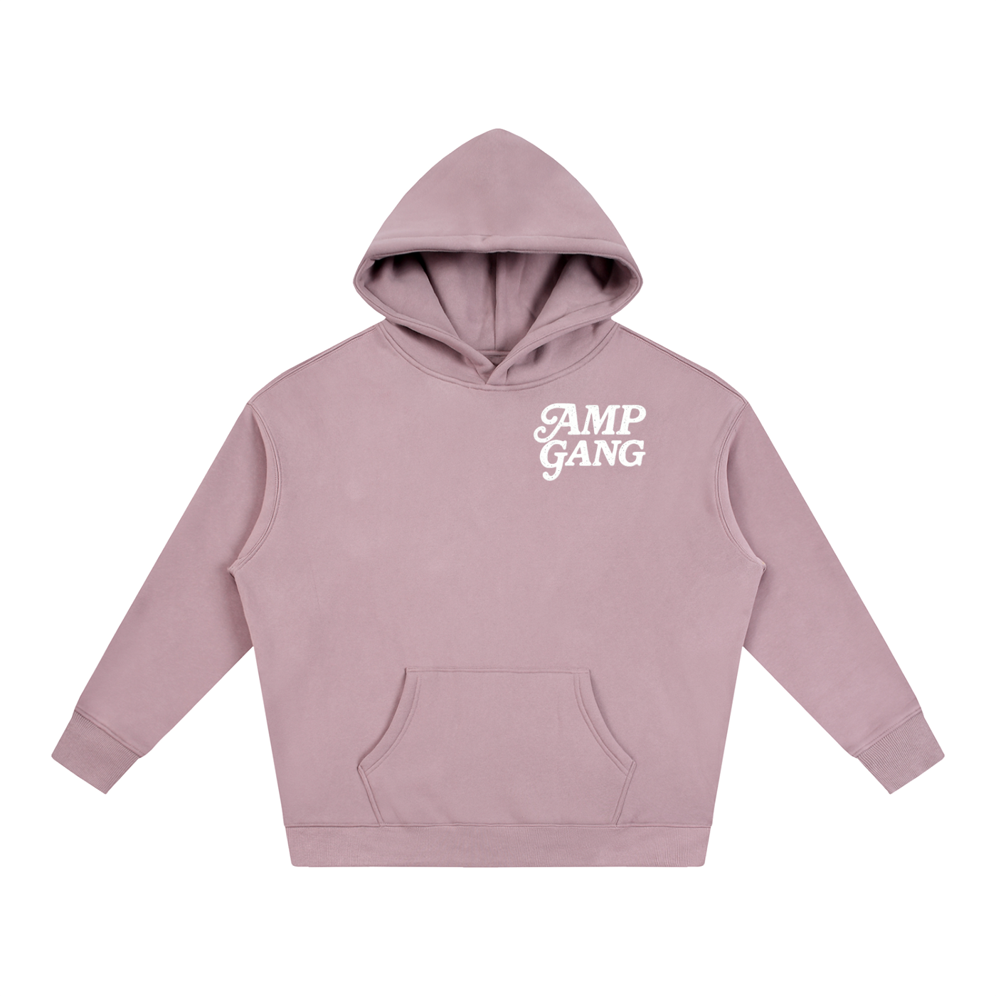 NO EXCUSES JUST ADAPT Oversize Fleeced Hoodie