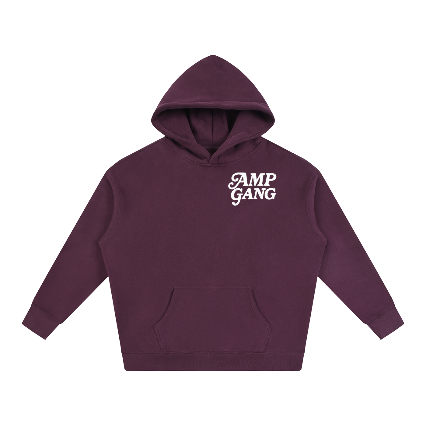 NO EXCUSES JUST ADAPT Oversize Fleeced Hoodie
