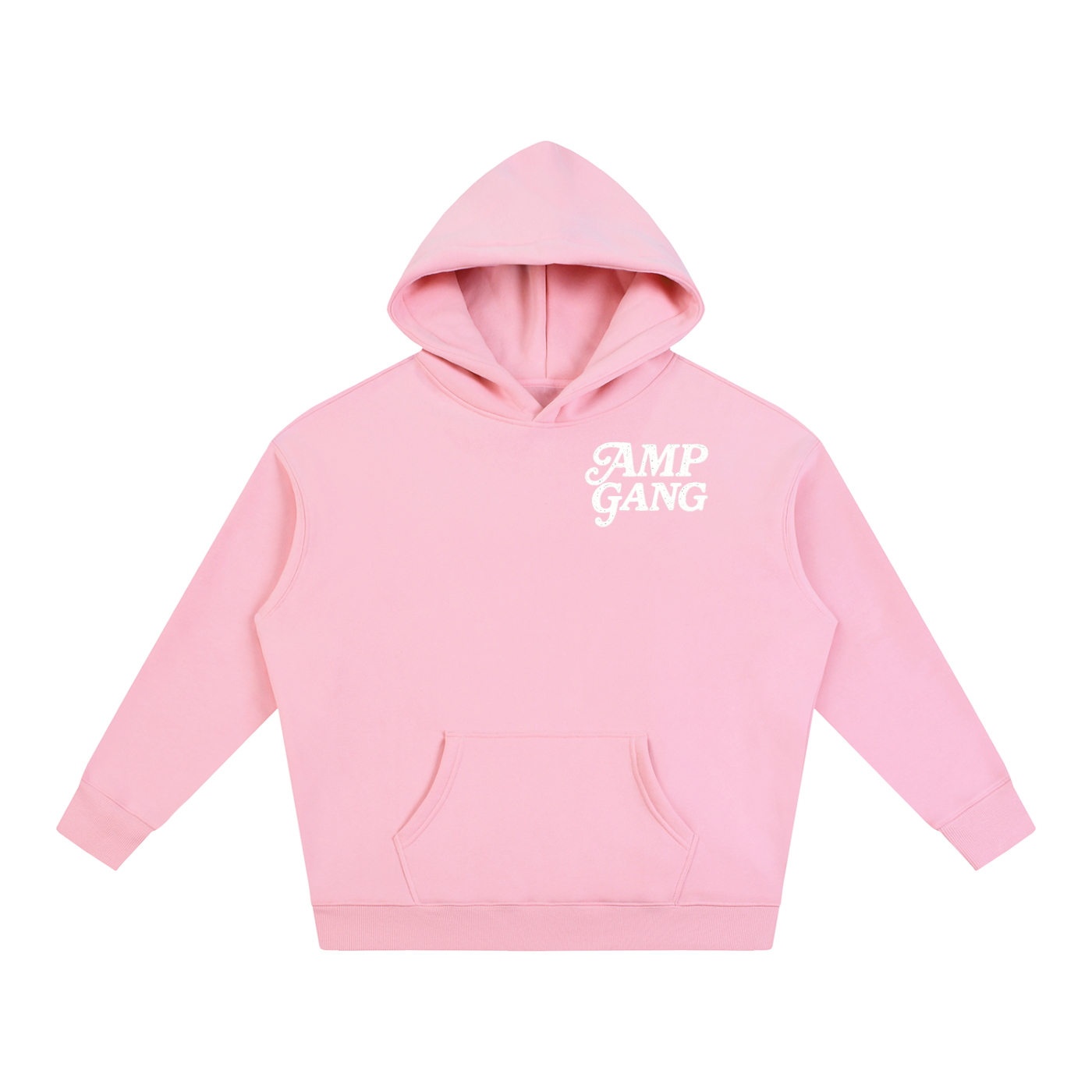 NO EXCUSES JUST ADAPT Oversize Fleeced Hoodie