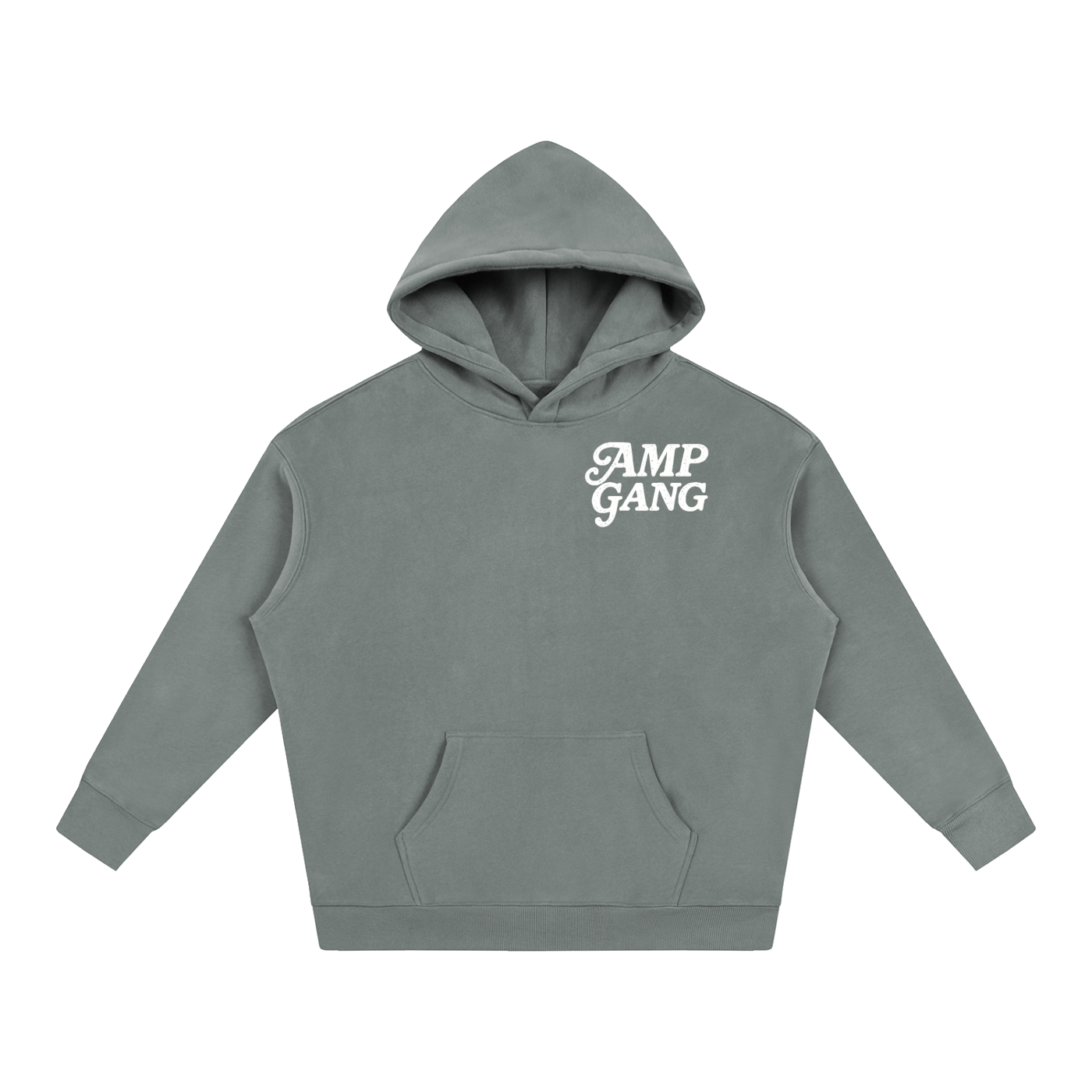 NO EXCUSES JUST ADAPT Oversize Fleeced Hoodie