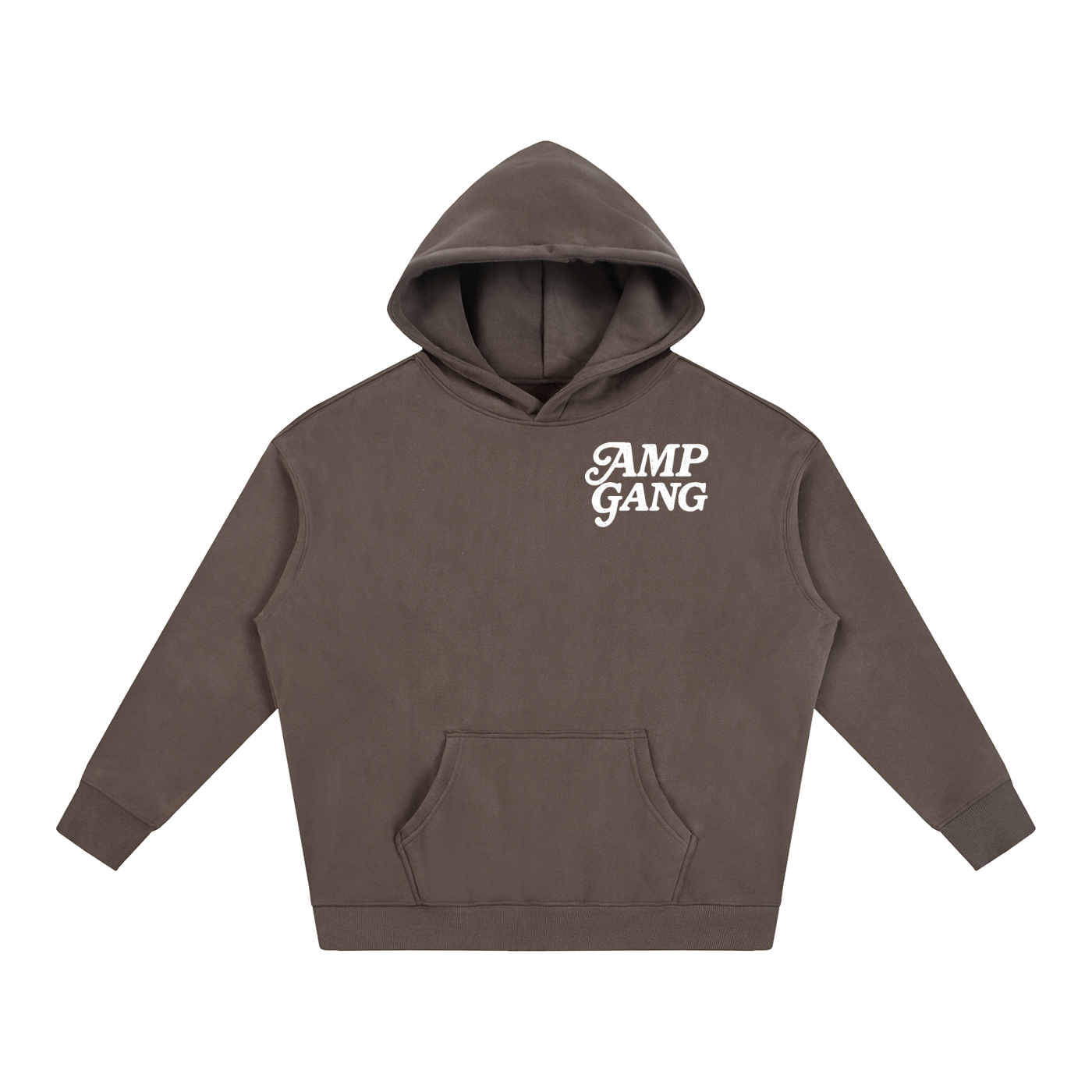 NO EXCUSES JUST ADAPT Oversize Fleeced Hoodie