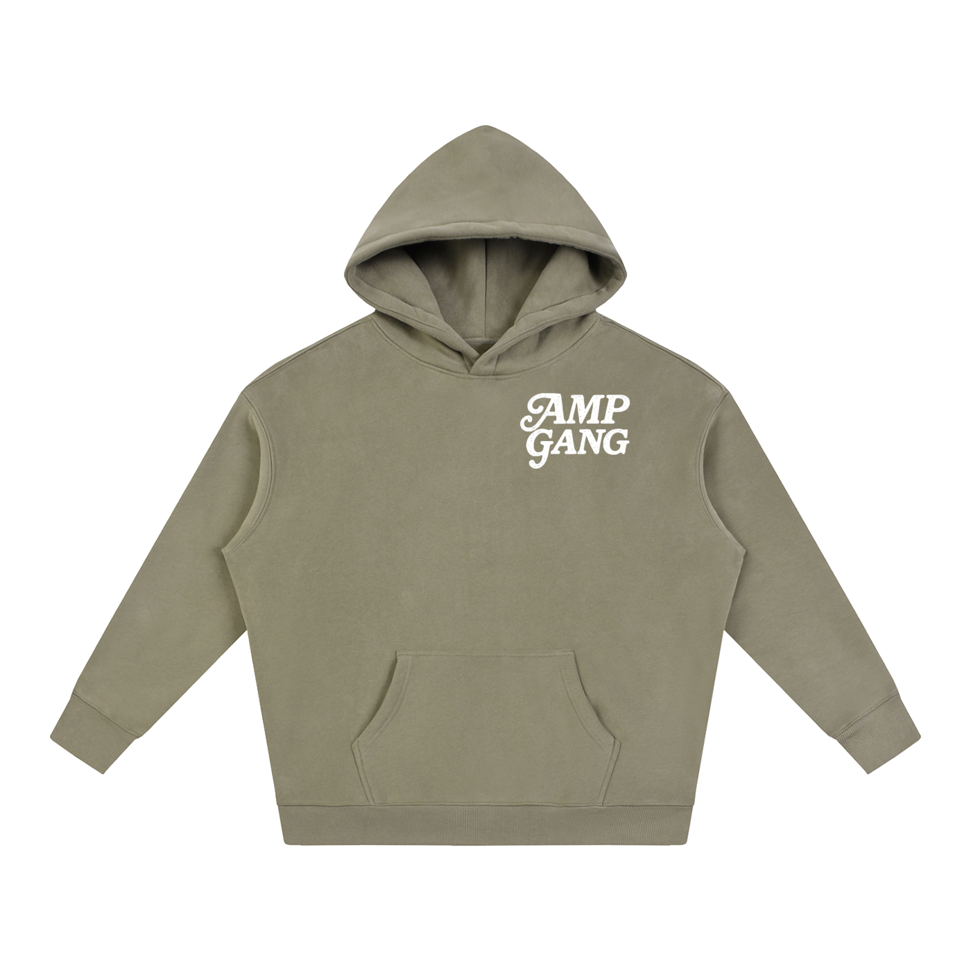 NO EXCUSES JUST ADAPT Oversize Fleeced Hoodie