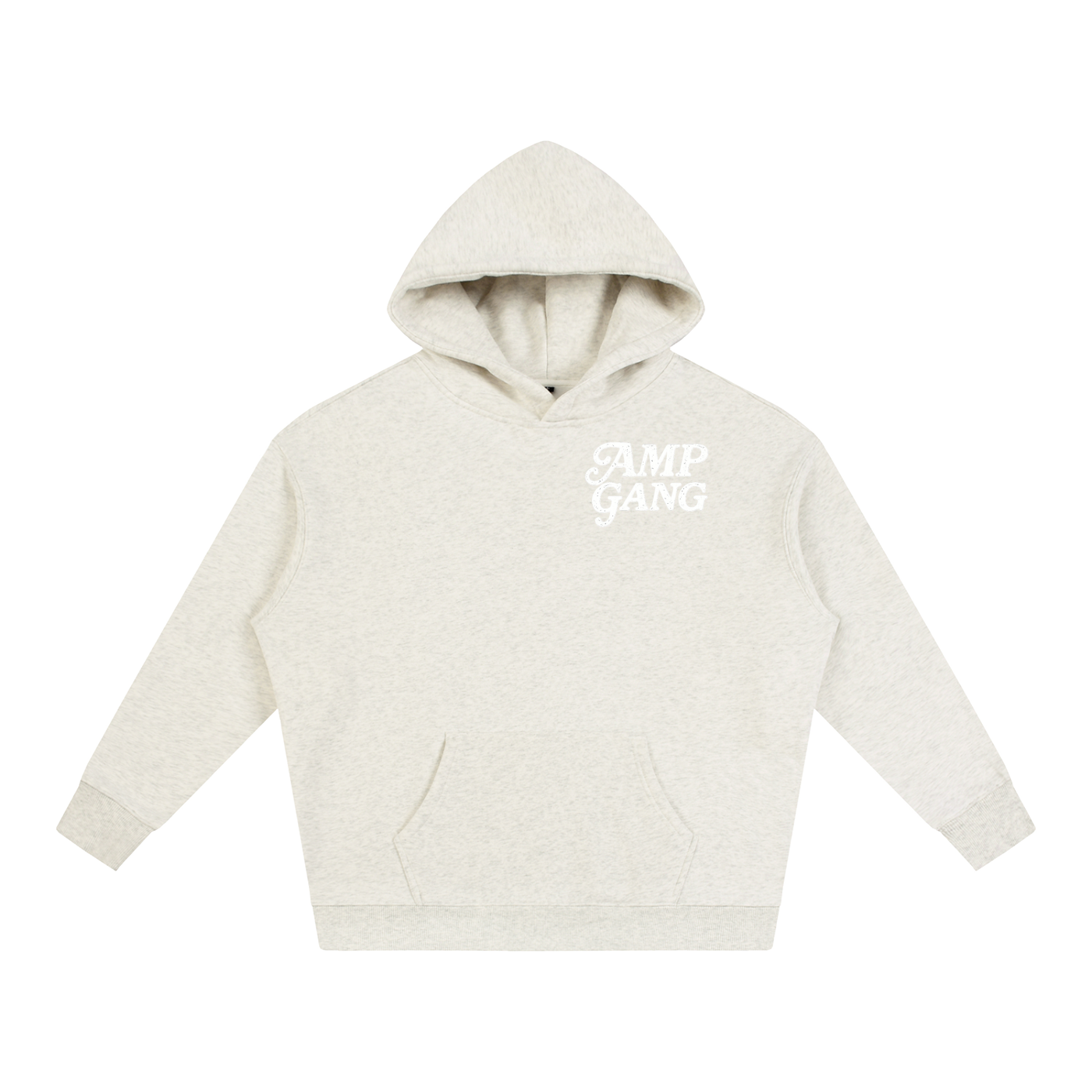 NO EXCUSES JUST ADAPT Oversize Fleeced Hoodie
