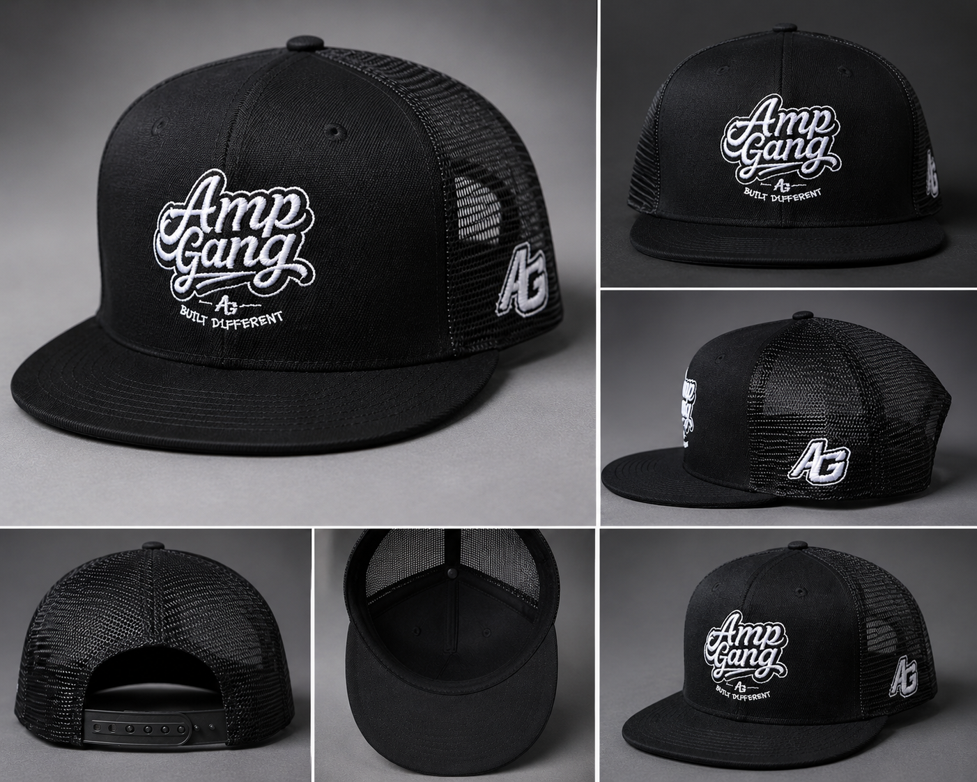 Amp Gang Trucker Snapback