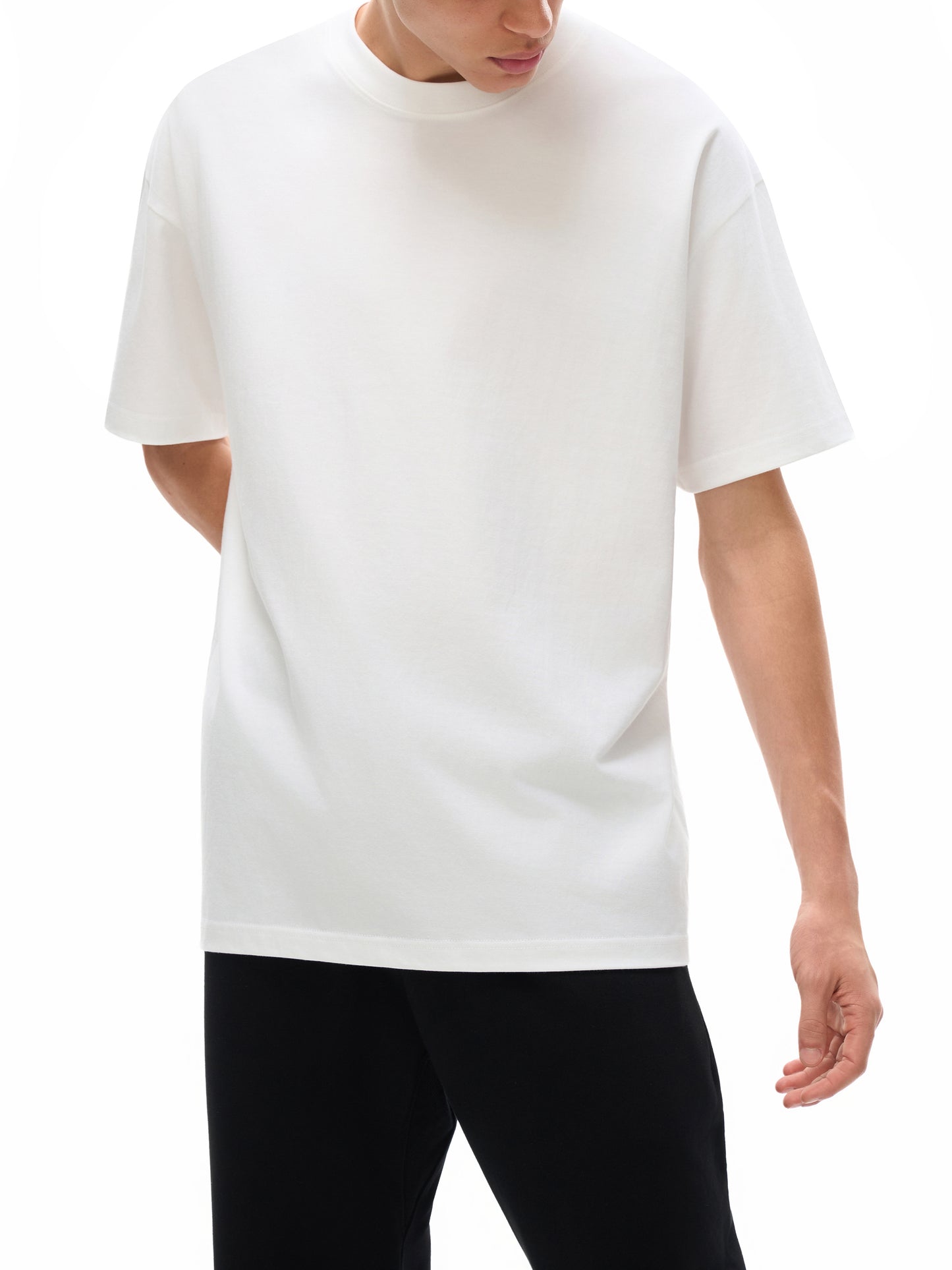 AmpGang Logo Oversized Cotton T-Shirt